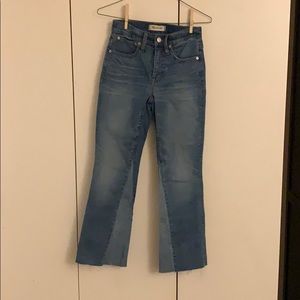Madewell size 23 Cali boot cut inset edition